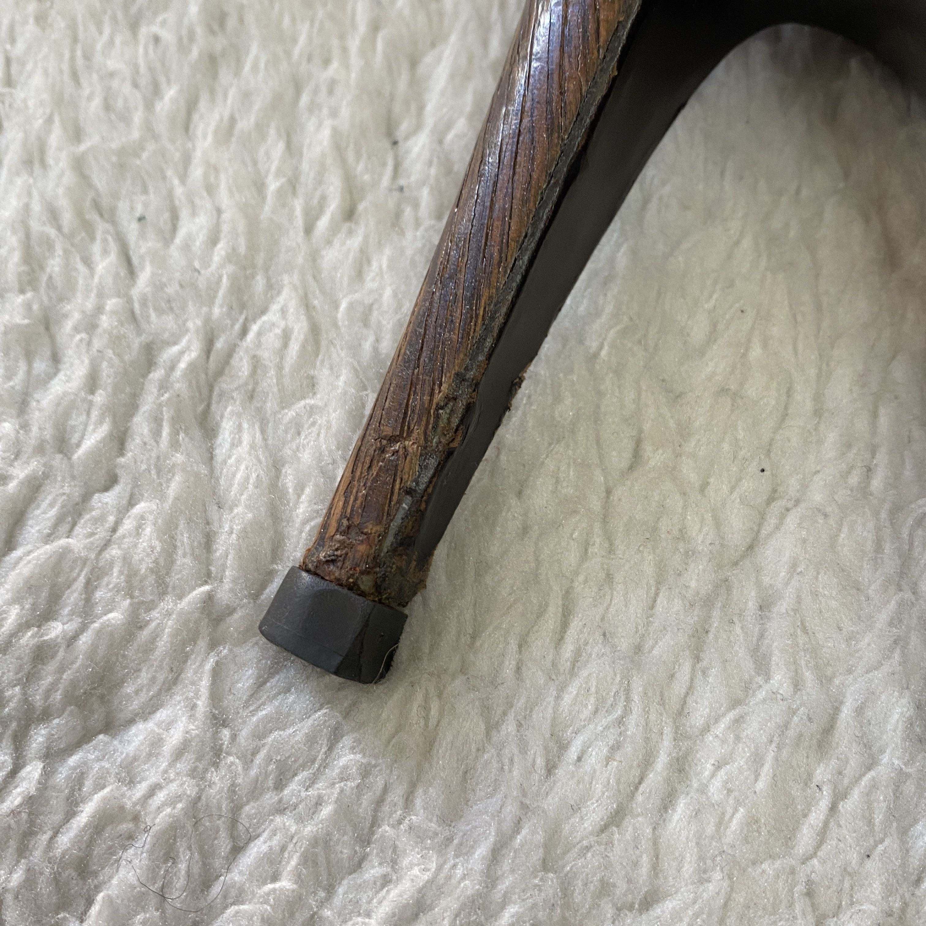 Salvatore Ferragamo Vintage Salvatore Ferragamo Brown Leather Wooden Heel Pumps Size US 6.5 / IT 36.5 - 6 Thumbnail
