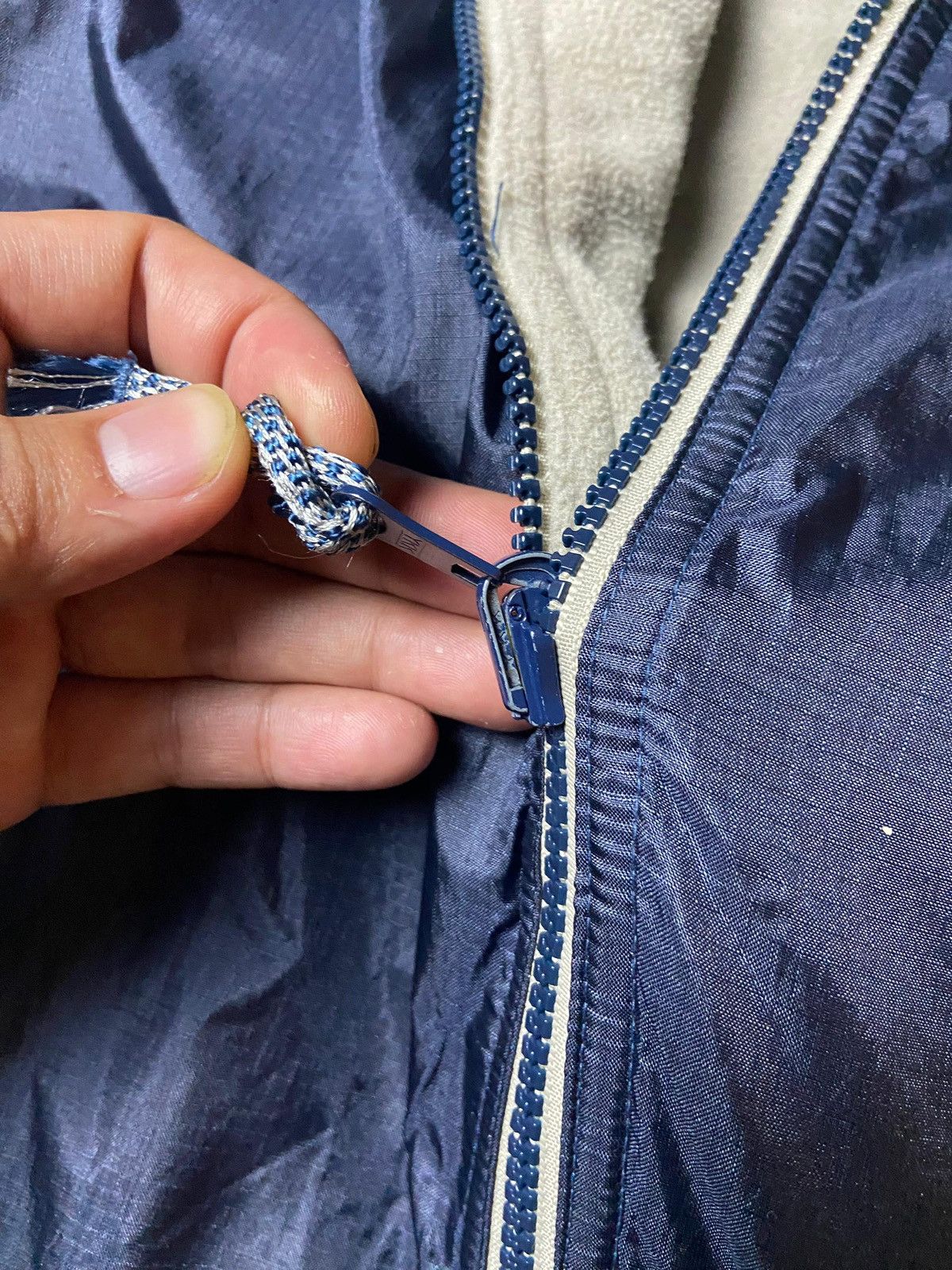 Japanese Brand × Other × Vintage 90’s PARADISO Two-Way Nylon & Fleece Jacket (131) Size US S / EU 44-46 / 1 - 14 Thumbnail