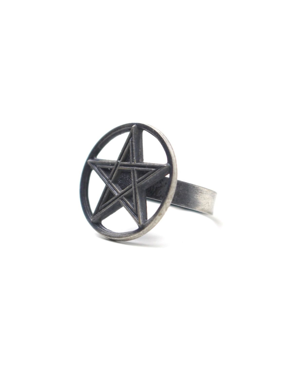 Hysteric Glamour 2000S JAPANESE MADE PENTAGRAM GOTHIC RING Size ONE SIZE - 1 Thumbnail