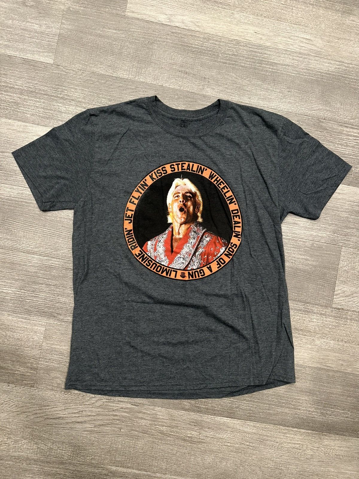 WWE Ric Flair WWE Graphic T Shirt - Size L Size US L / EU 52-54 / 3 - 1 Thumbnail