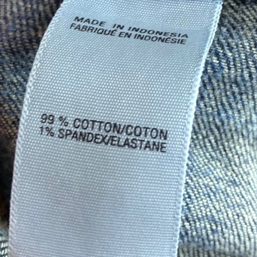Lucky Brand Lucky Brand Jeans Blue Denim Mid Rise Cropped Stretch 6 30 in Inseam 24 in 5-Pocket Regular Women Cotton Blend Spandex Denim Casual Womens Jeans Size 30" / US 8 / IT 44 - 5 Thumbnail