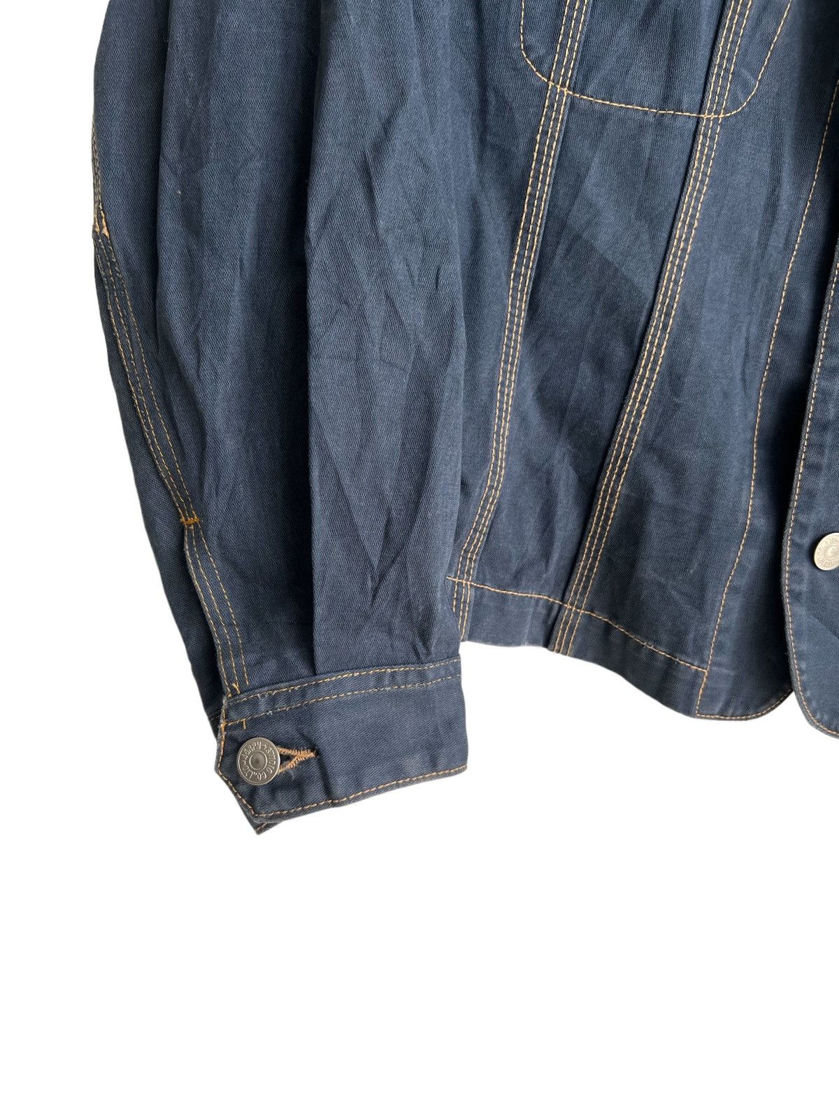 14th Addiction 90s 45RPM Studio Denim Line Boxy Fit Trucker Denim Jacket Size US M / EU 48-50 / 2 - 6 Thumbnail