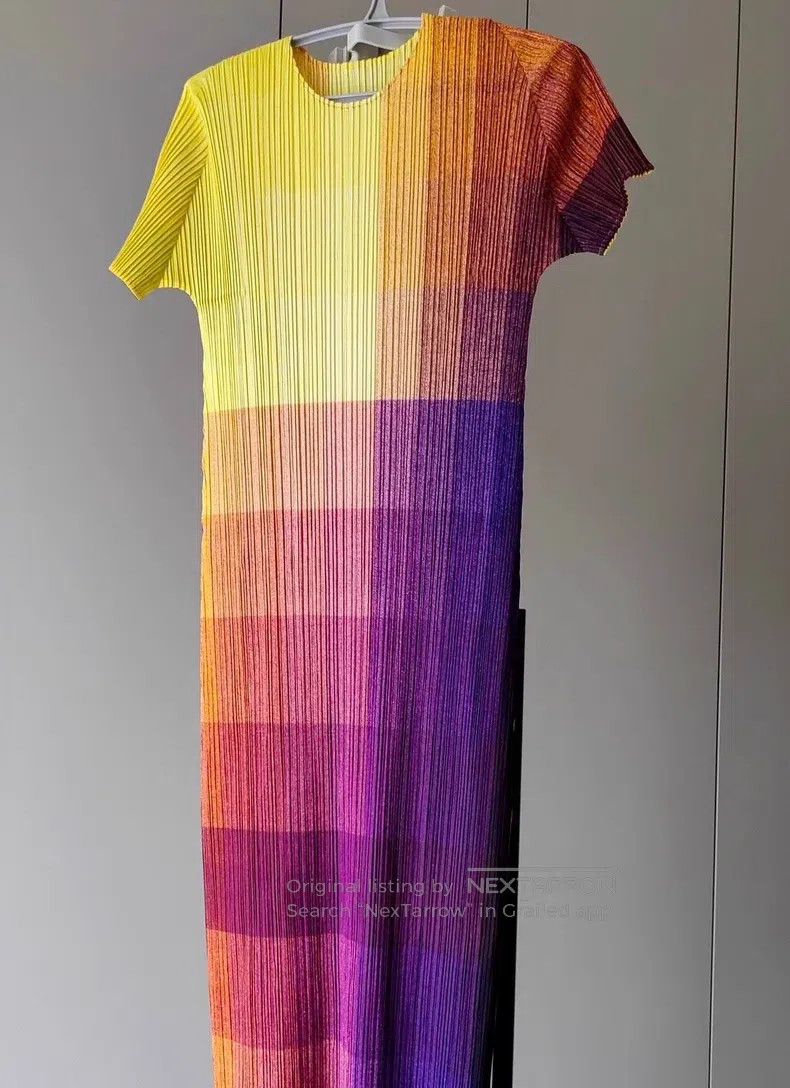 Issey Miyake Issey Miyake Yellow Maxi Skirt Size M / US 6-8 / IT 42-44 - 1 Thumbnail