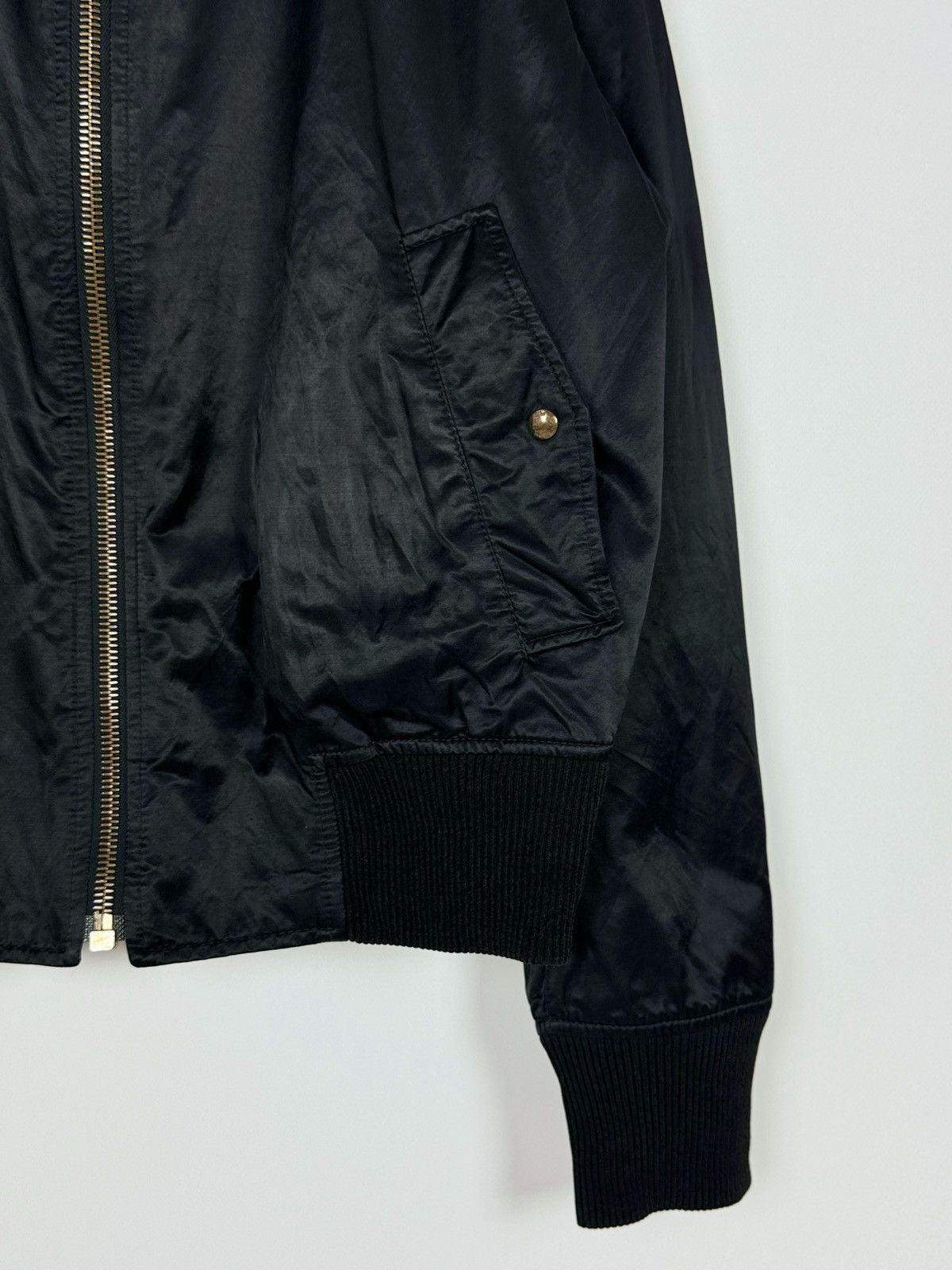 Hugo Boss Hugo Boss Fabulous Reversible Black Bomber Jacket Size US M / EU 48-50 / 2 - 18 Thumbnail