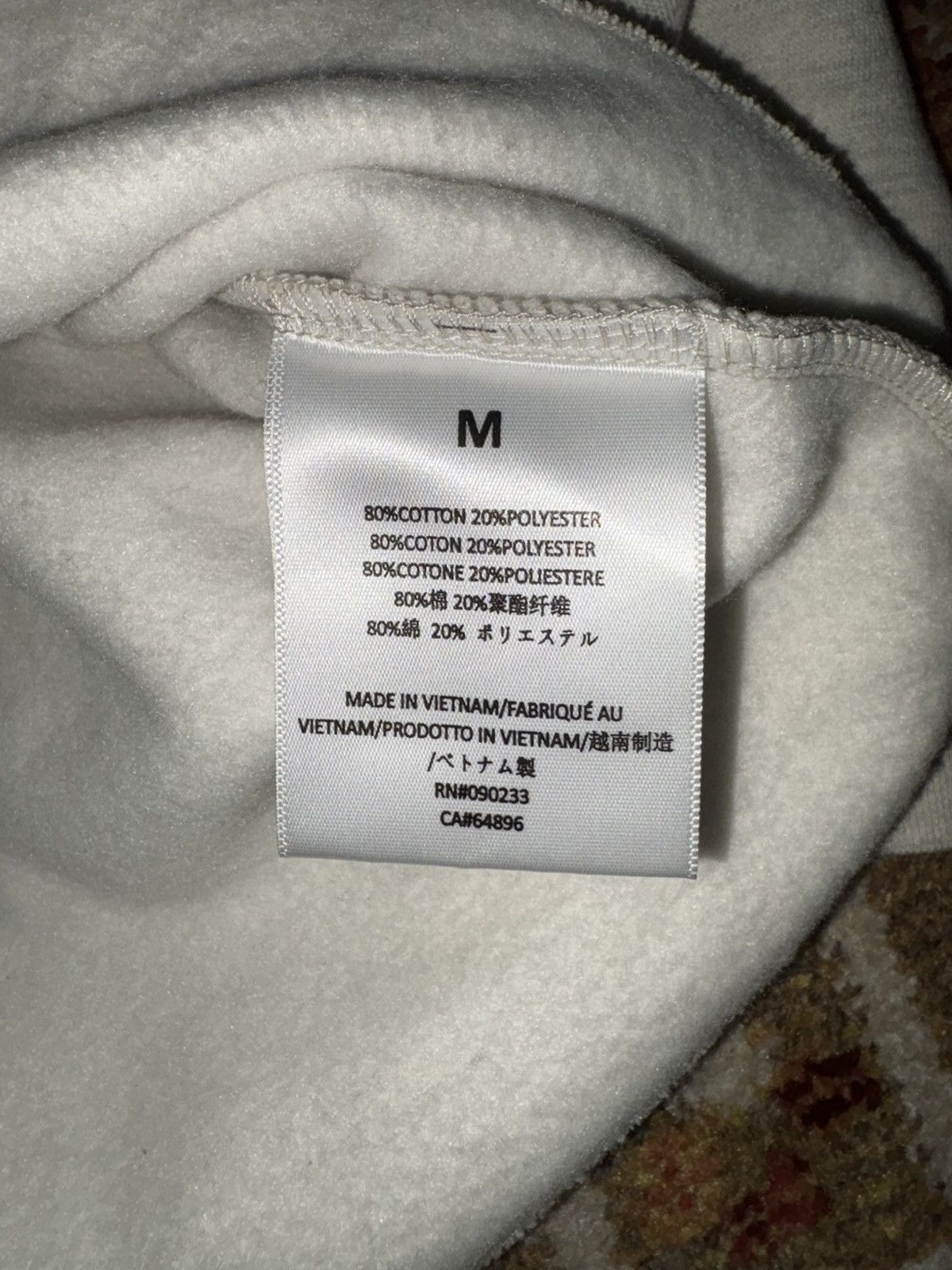 FOG × Fear of God Fear of God Essential Hoodie Light Oatmeal Size M Size US M / EU 48-50 / 2 - 6 Thumbnail