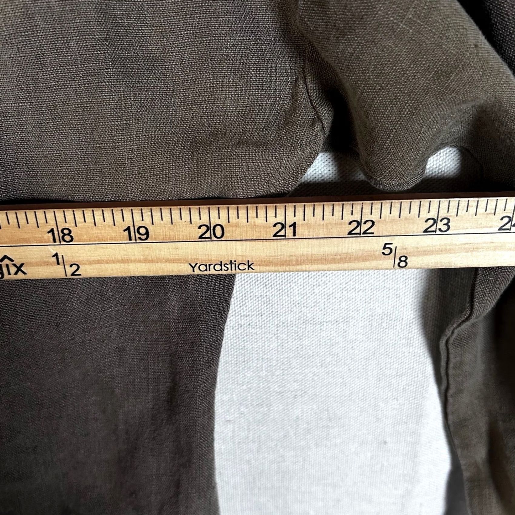 Vintage VETTA Blazer Jacket Brown Olive Single Button Relaxed Linen Women S Small Carded Capable? Size S / US 4 / IT 40 - 4 Thumbnail