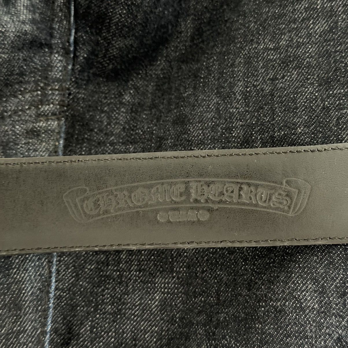 Chrome Hearts Chrome Hearts Leather Belt Strap 30” Size 30 - 7 Thumbnail