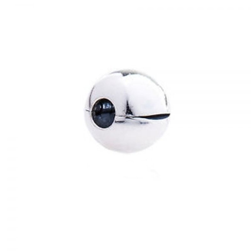 pandora PANDORA Sterling Silver Sphere Charm - 791000 Size ONE SIZE - 2 Thumbnail