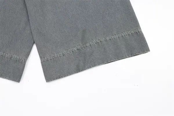 Japanese Brand VIBE Men's loose casual distressed washed straight shorts Size US 32 / EU 48 - 6 Thumbnail