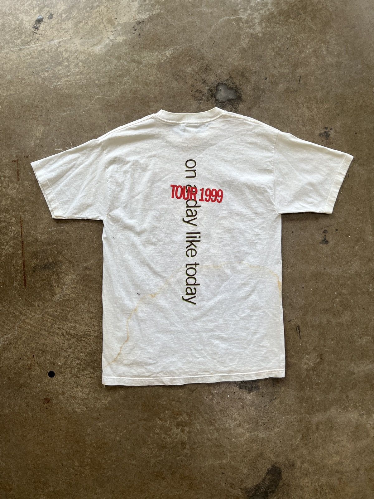 Band Tees Vintage 1999 Bryan Adams On a Day Like Today Tour Large Size US L / EU 52-54 / 3 - 5 Thumbnail