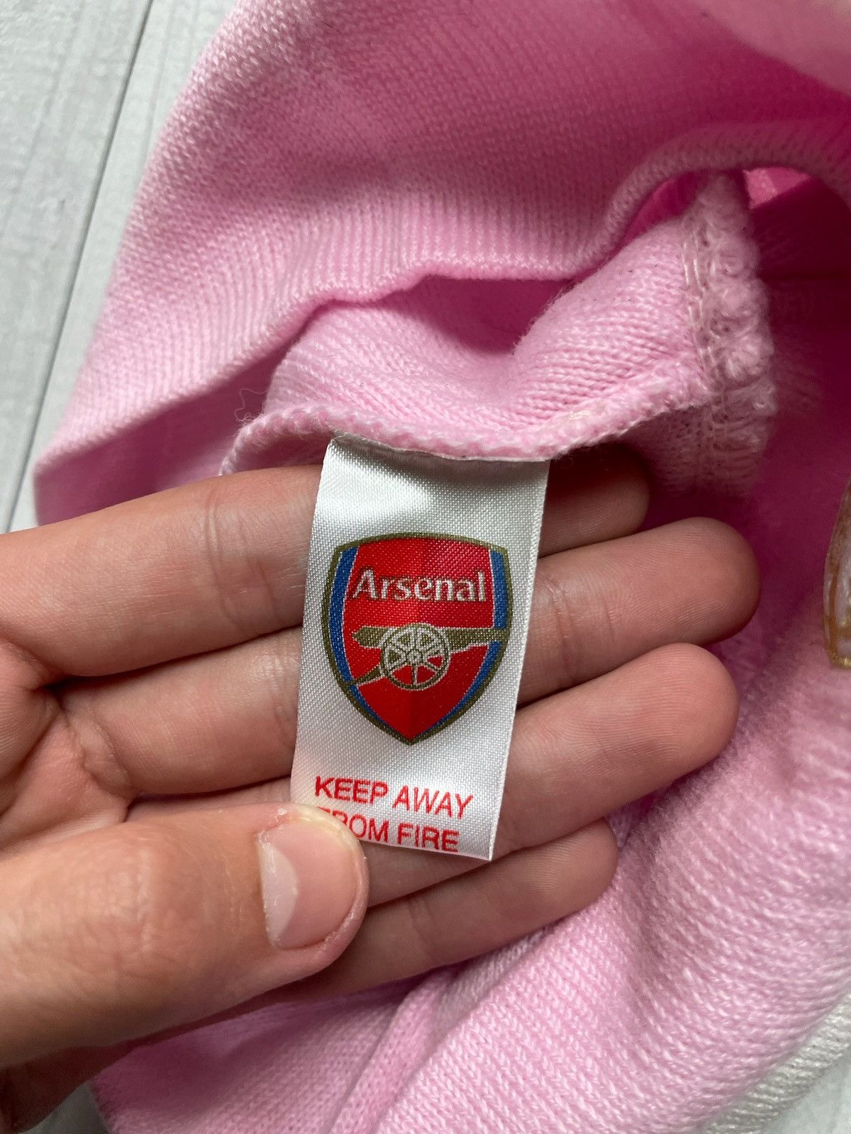 Vintage Vintage Arsenal soccer hat pink rare Size ONE SIZE - 3 Thumbnail