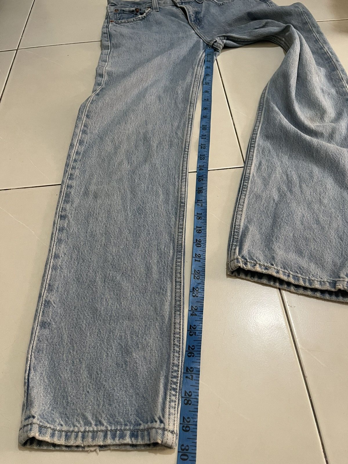 Levi's Vintage Levi’s Waterless Denim Jeans Size US 28 / EU 44 - 18 Thumbnail