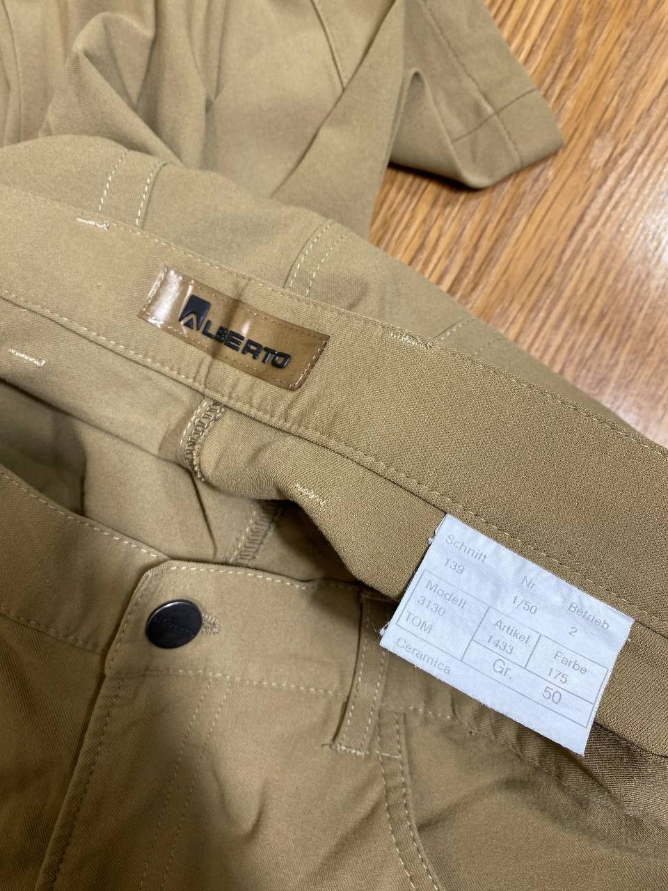 Alberto × Japanese Brand Alberto Men 34 Jeans Trousers Navy Cotton Size US 34 / EU 50 - 5 Thumbnail