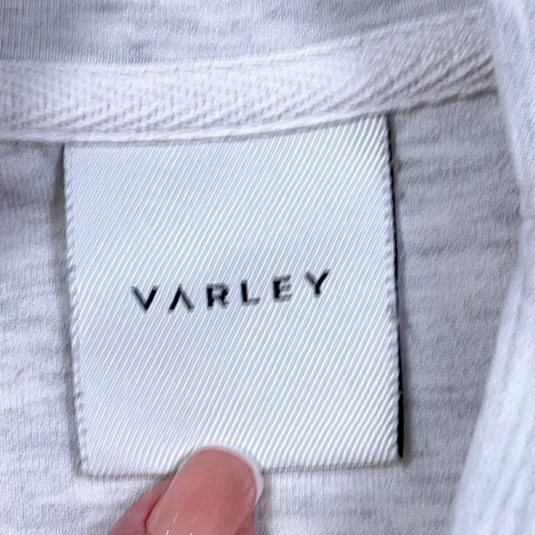 Varley Varley Betsy Sweater Women M Gray Pullover Turtleneck Lightweight Knit Pullover Casual Winter Fall Spring Shirt Womens Size M / US 6-8 / IT 42-44 - 3 Thumbnail