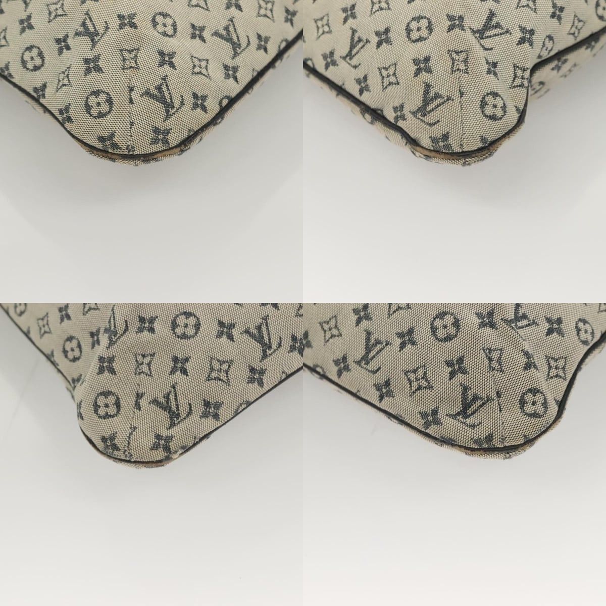 Louis Vuitton LOUIS VUITTON Monogram Mini Françoise Tote Bag Blue M92208 Size ONE SIZE - 10 Thumbnail