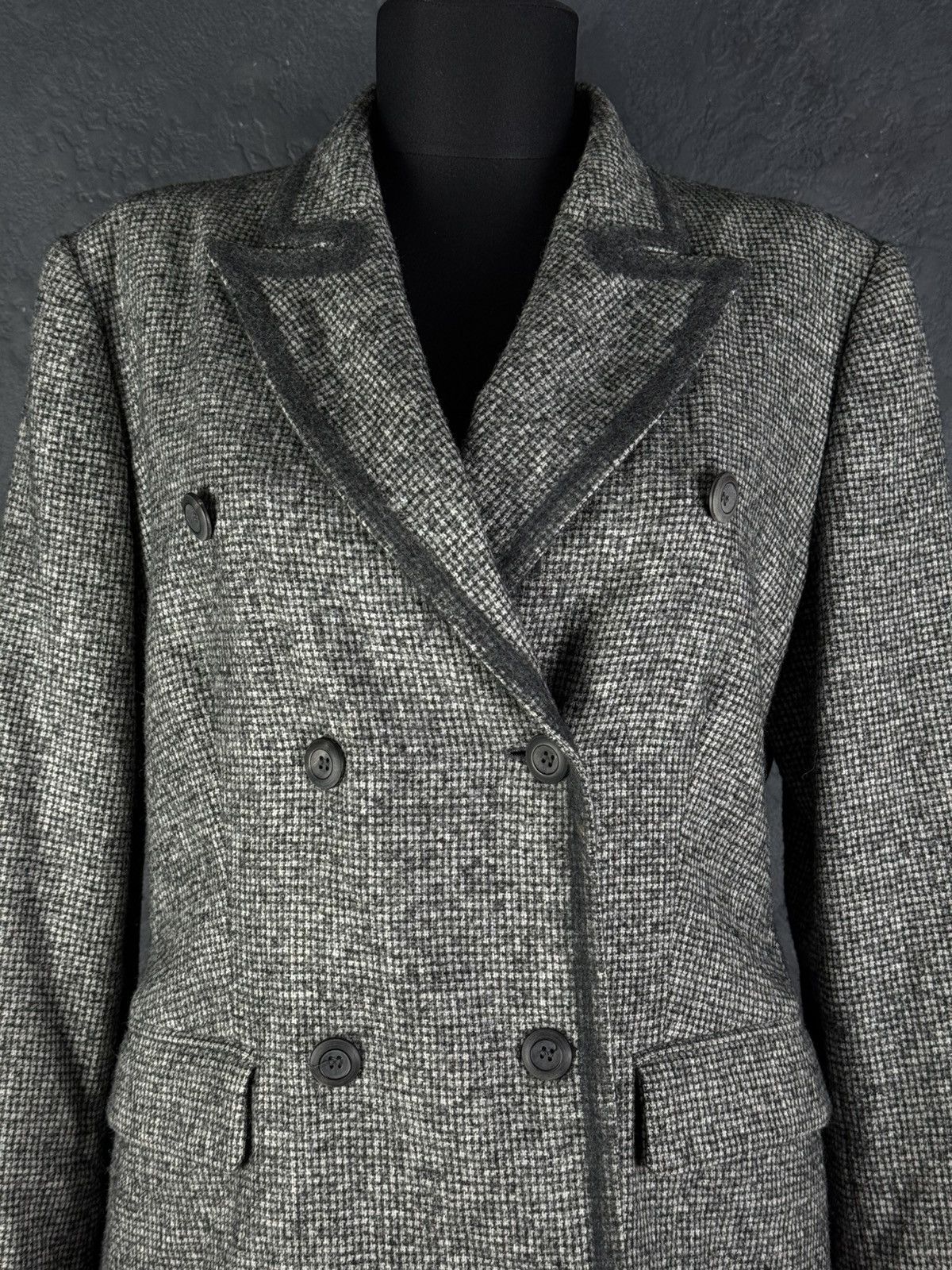 Boglioli BOGLIOLI Women’s Double - Breasted Wool Blazer Jacket Italy Size L / US 10 / IT 46 - 6 Thumbnail