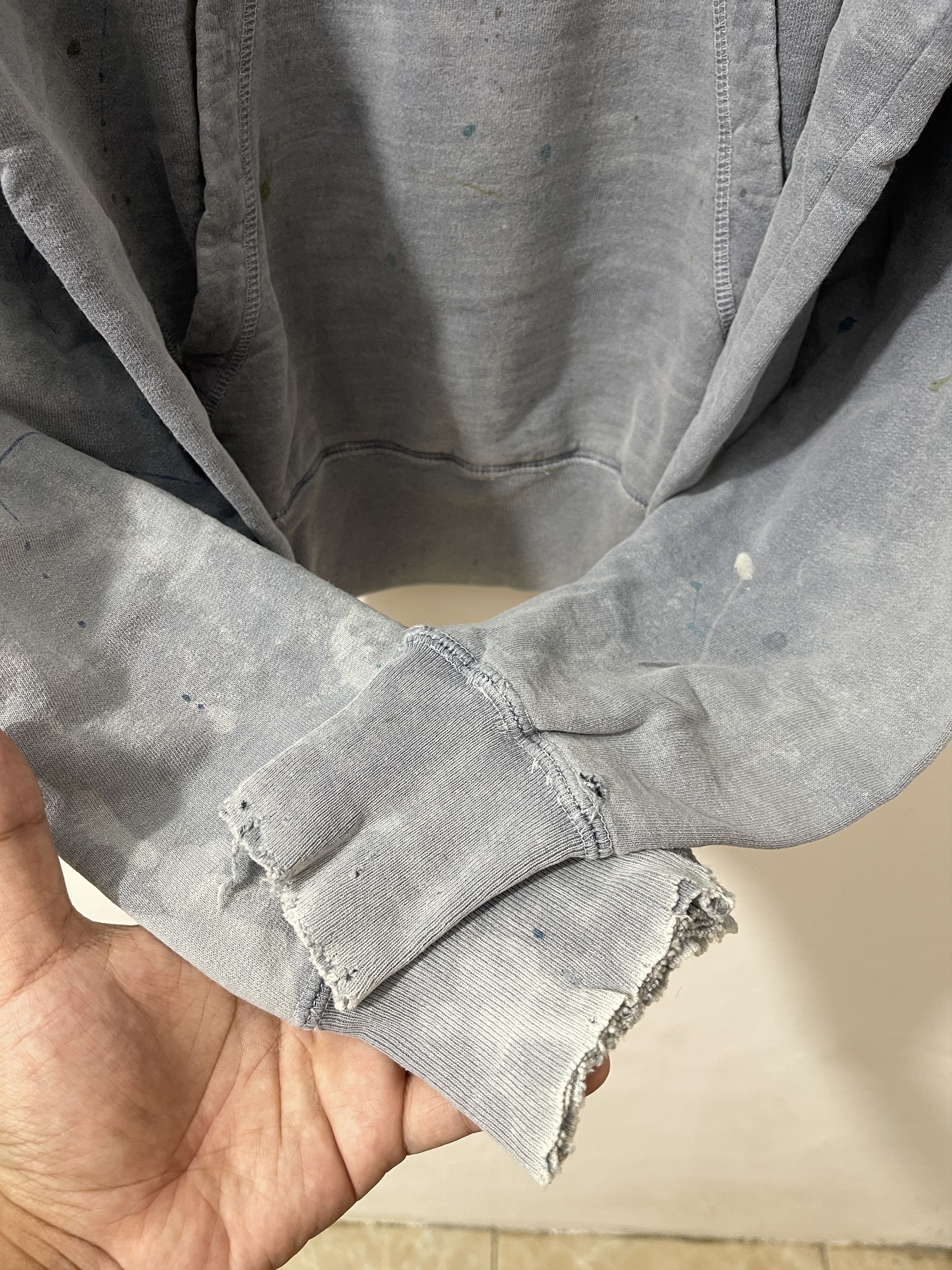 Japanese Brand Vintage Cheswick Toyo Enterprise Japan Thrashed Hoodie Size US M / EU 48-50 / 2 - 4 Thumbnail