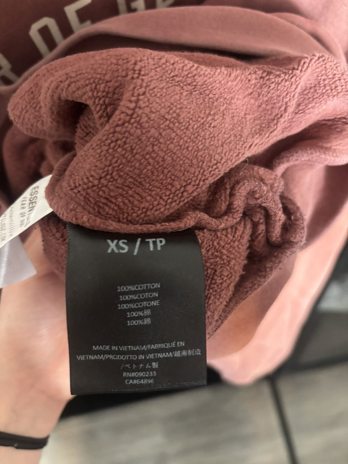 Fear of God fear of god fraternity hoodie Size US XS / EU 42 / 0 - 6 Thumbnail
