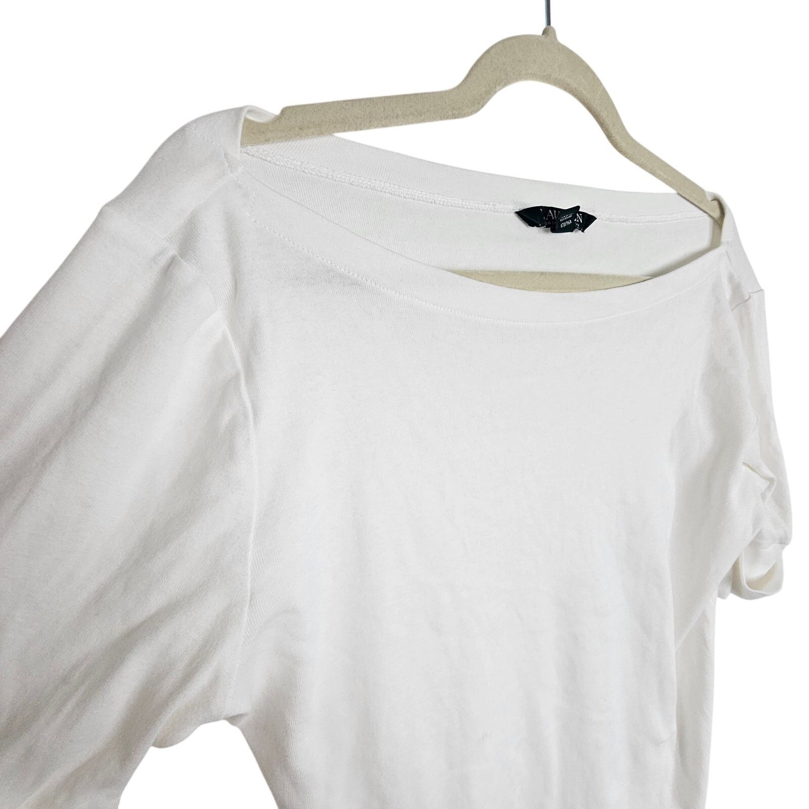 Lauren Ralph Lauren Lauren Ralph Lauren Boat Neck Shirt L Classic Minimalist Size L / US 10 / IT 46 - 5 Thumbnail
