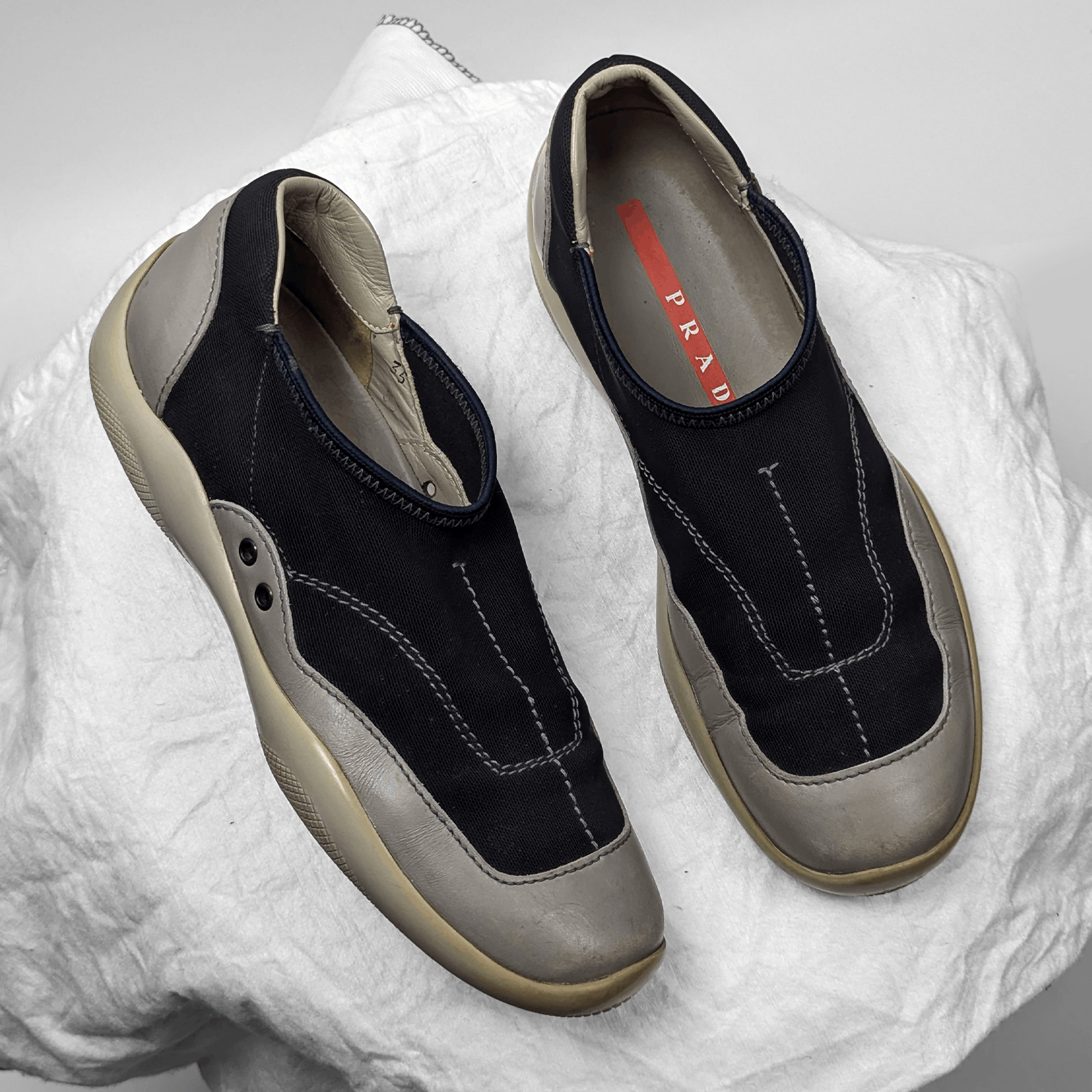 Prada × Vintage 2000s Prada Sport Mary Janes Y2K Vintage Sneaker