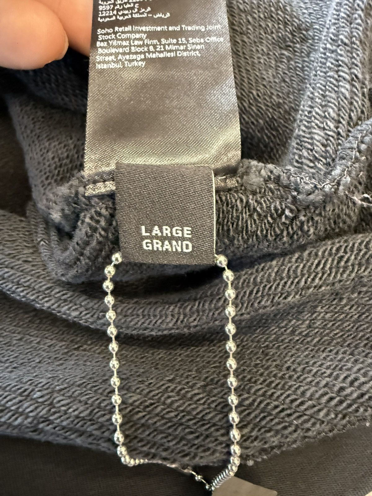 Amiri Amiri Ma Quad Crystal Full-Zip Hoodie | Grailed