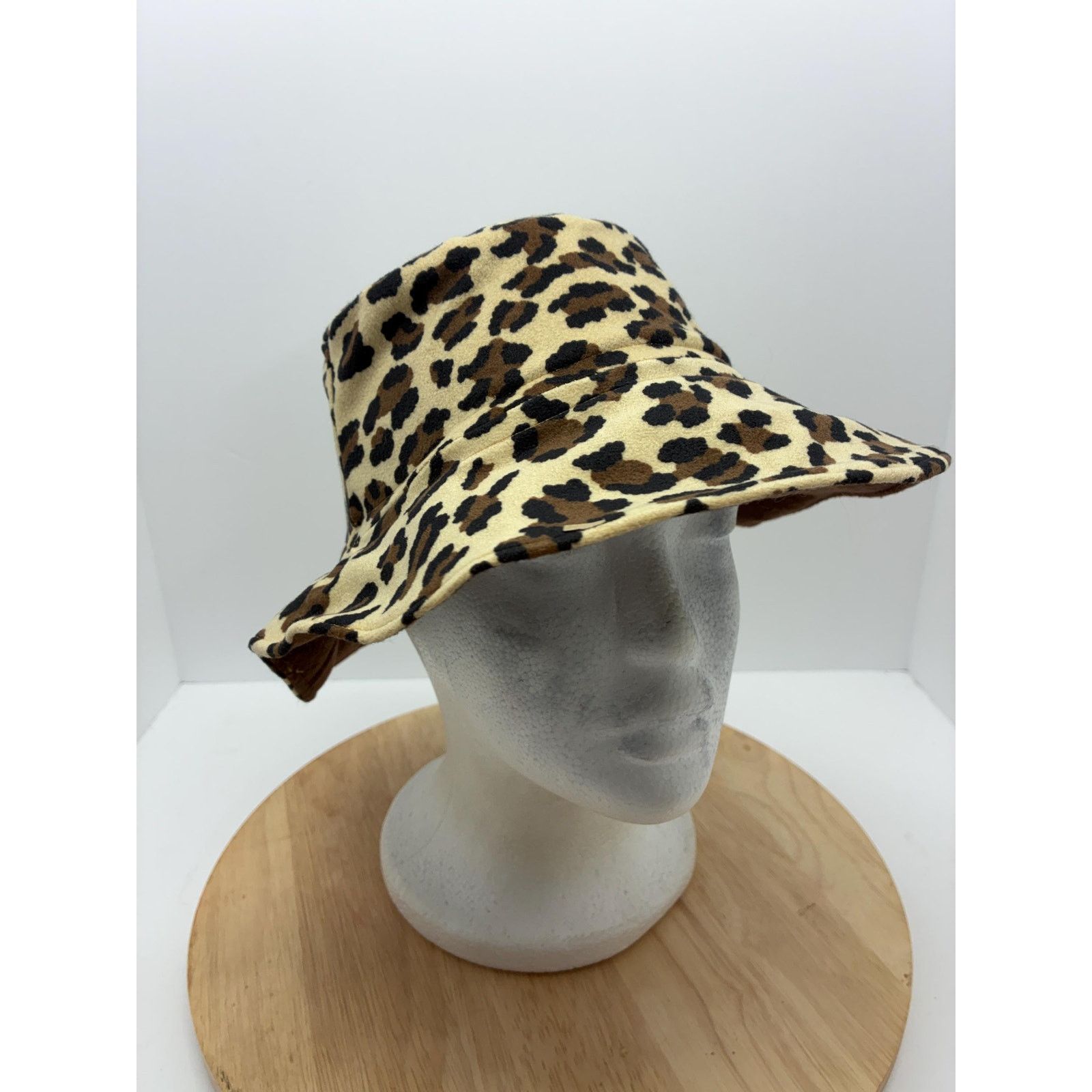Other The Cheetah — Upcycled Cheetah Print Polyester Bucket Hat Size ONE SIZE - 9 Thumbnail