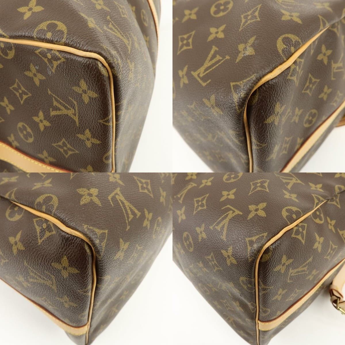 Louis Vuitton Louis Vuitton Monogram Keepall Bandouliere 55 Duffle Bag Size ONE SIZE - 5 Thumbnail
