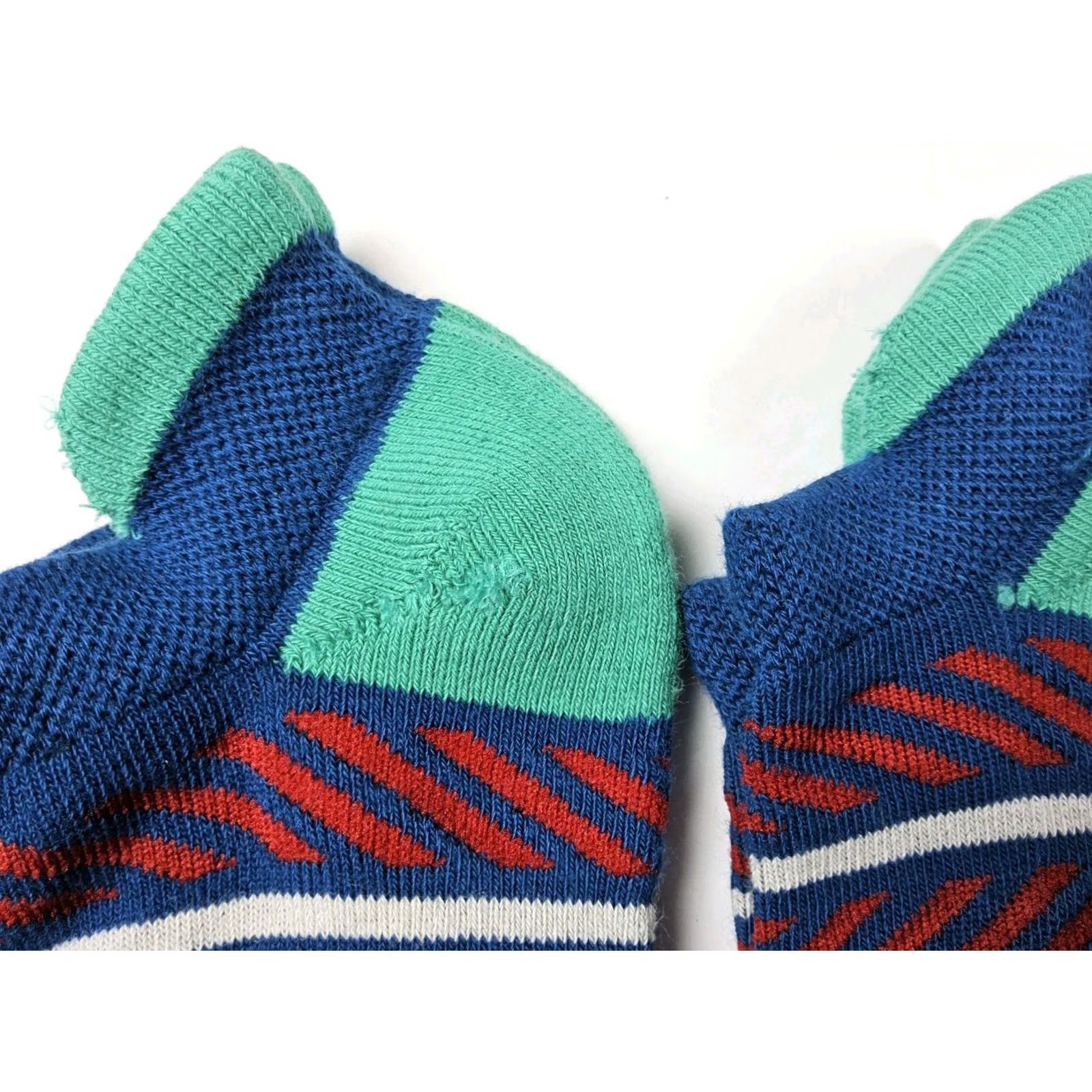 Vintage Bombas Original Pattern Ankle Socks Lot Of 3 Pairs Size L Size ONE SIZE - 4 Thumbnail