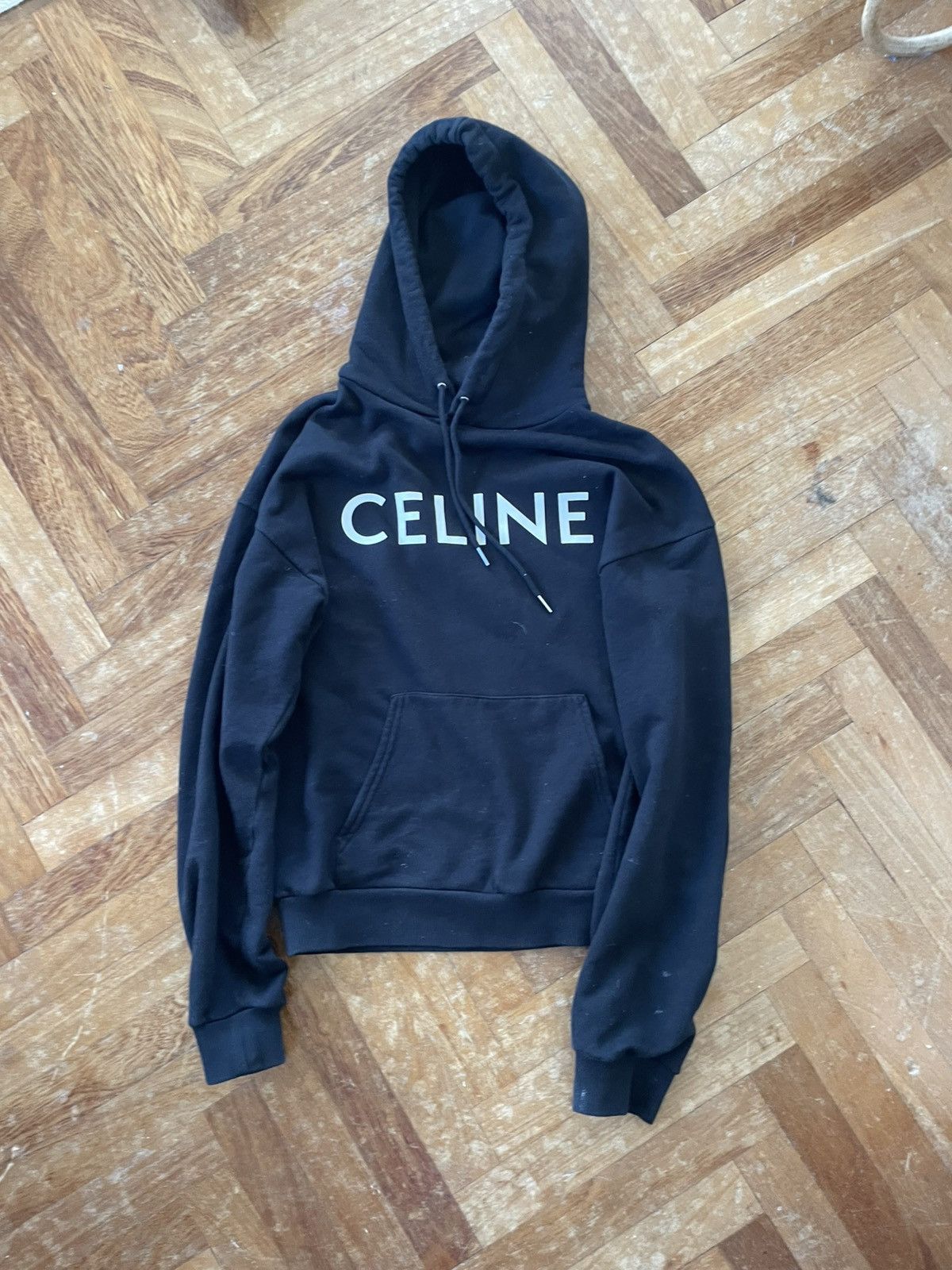 Celine celine logo hoodie size s Size US S / EU 44-46 / 1 - 1 Thumbnail