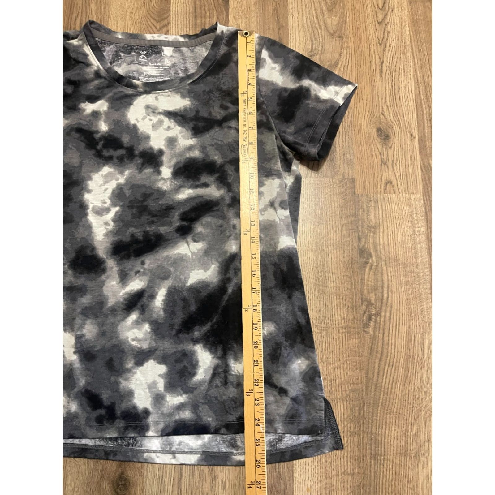 Vintage Xersion Shirt Women's Large Black White Quick Dri Short Sleeve T-Shirt Size L / US 10 / IT 46 - 7 Thumbnail