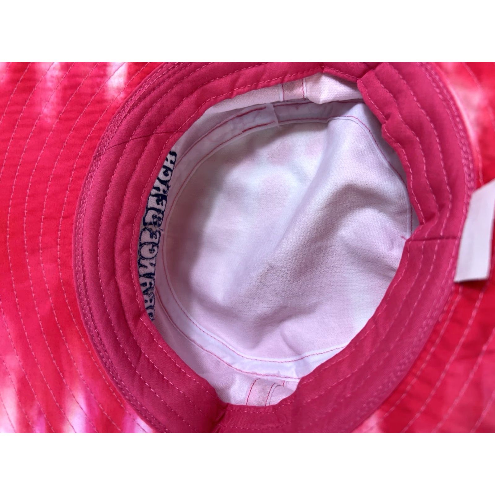 Vintage Alvin’s Island Bucket Hat Tie Dye Red Orange Beach Alabama One Size Men Beach Size ONE SIZE - 4 Thumbnail