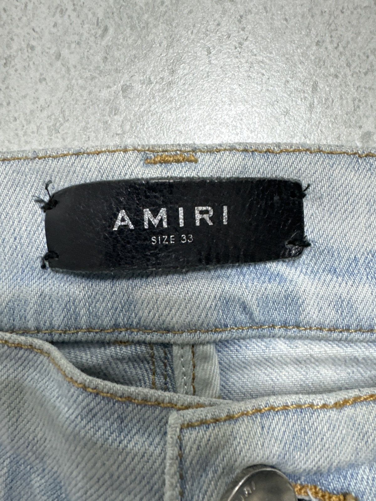 Amiri Amiri light wash Grateful Dead Size US 33 - 2 Thumbnail