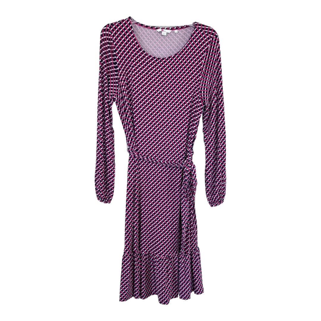 Boden Boden Jersey Dress Holly Geometric Print Tie Waist Size 12R Size XL / US 12-14 / IT 48-50 - 5 Thumbnail