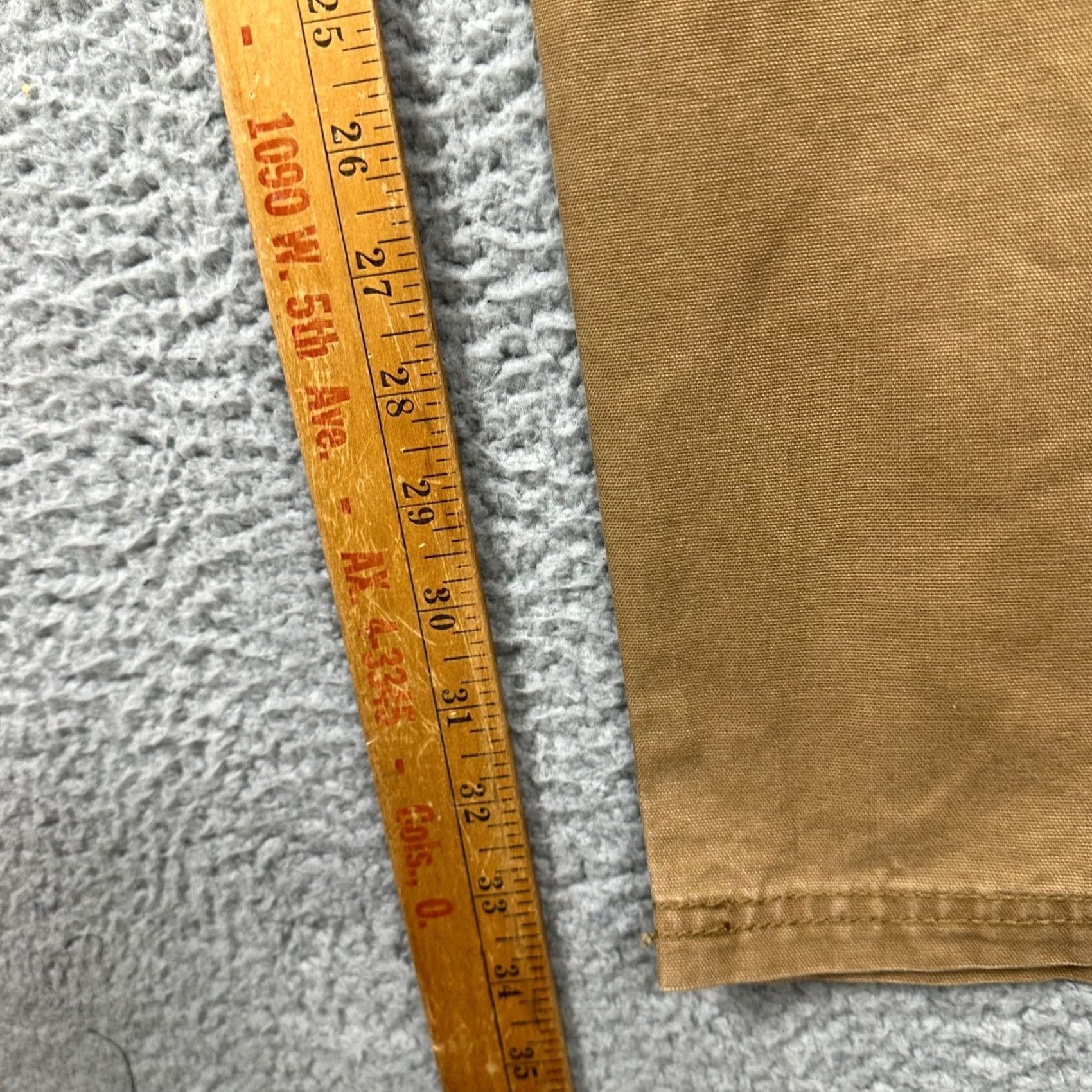 Old Navy VINTAGE Old Navy Workwear Pants Mens 36X36 Brown Loose Taper Carpenter Cargo Canvas Size US 36 / EU 52 - 6 Thumbnail