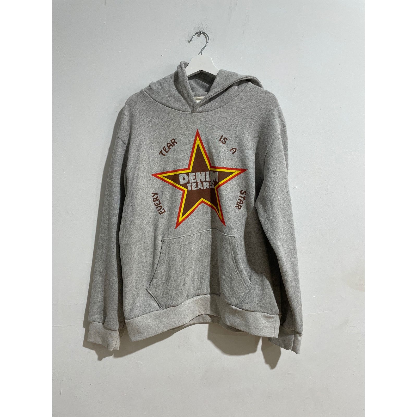 DENIM TEARS × Stussy Stussy x Denim Tears Hoodie Size X