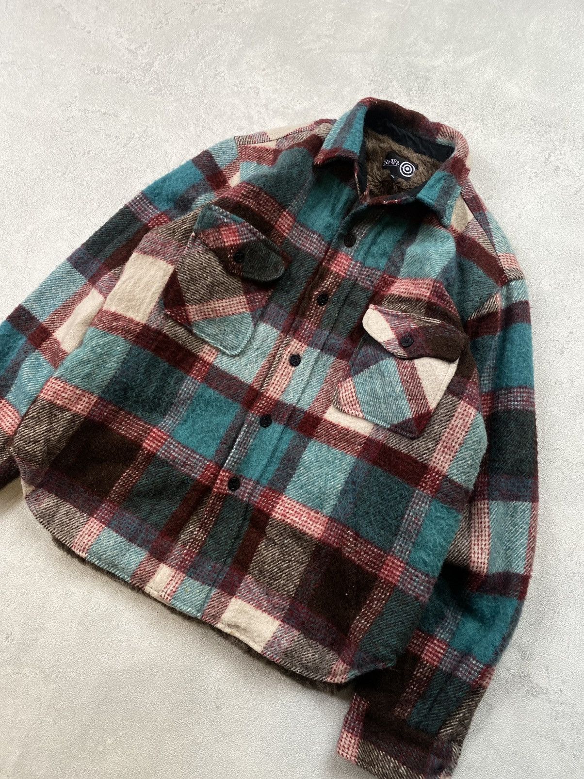 Needles South2 west8 S2W8 wol boa jacket Size US M / EU 48-50 / 2 - 2 Thumbnail