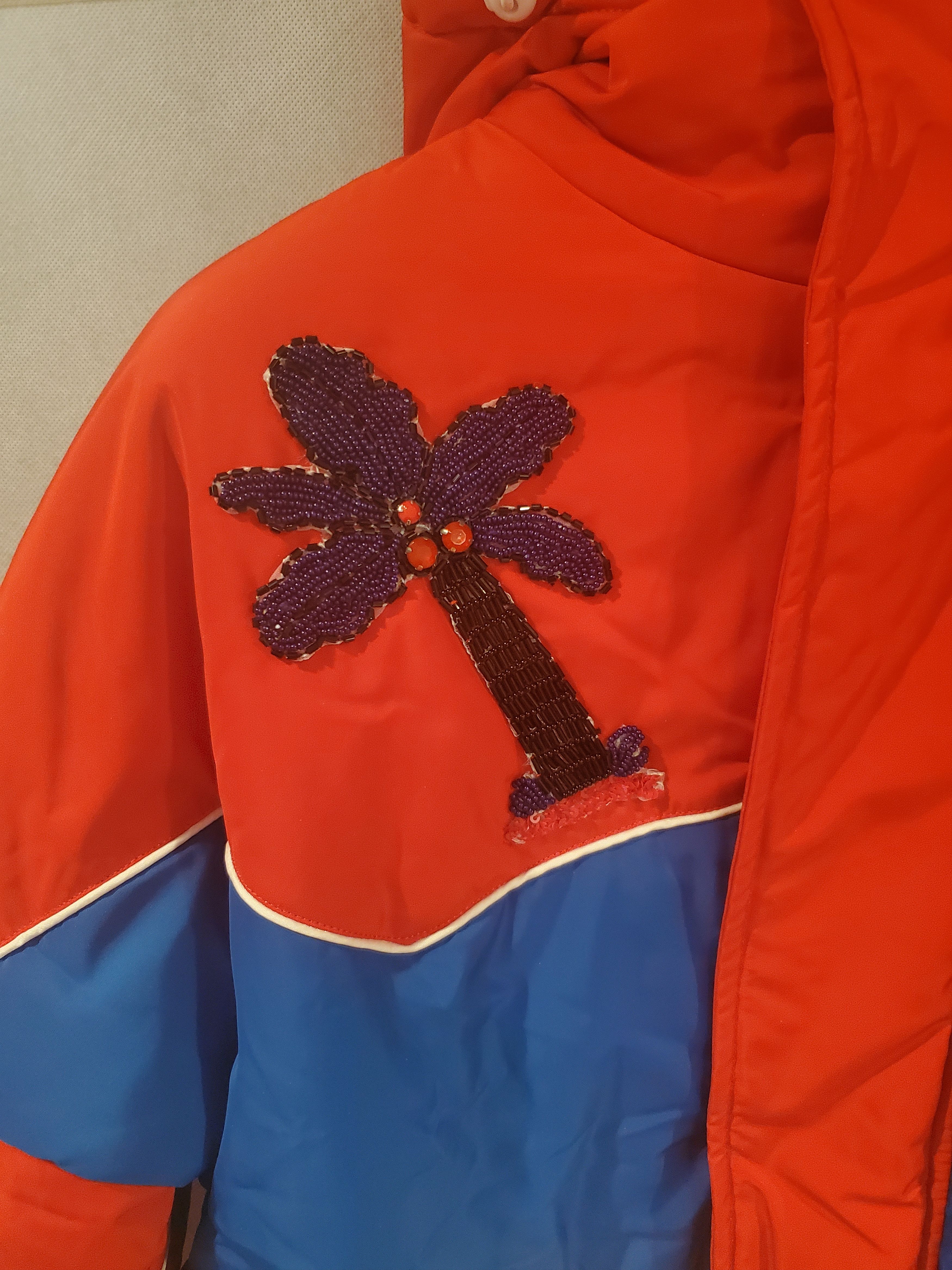 Topman Embellished Hooded Puffer Jacket Size US S / EU 44-46 / 1 - 4 Thumbnail