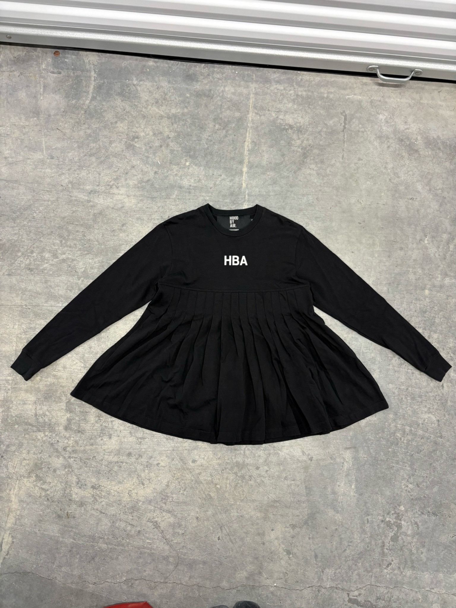 Hood By Air Pleated Long Sleeve T Shirt Size US XS / EU 42 / 0 - 1 Thumbnail