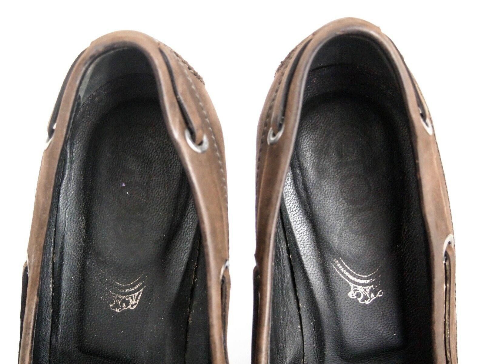 Tod's Tod's Plateau Heels Pumps Brown Suede Womens US 7 EU 37 $580 Size US 7 / IT 37 - 5 Thumbnail