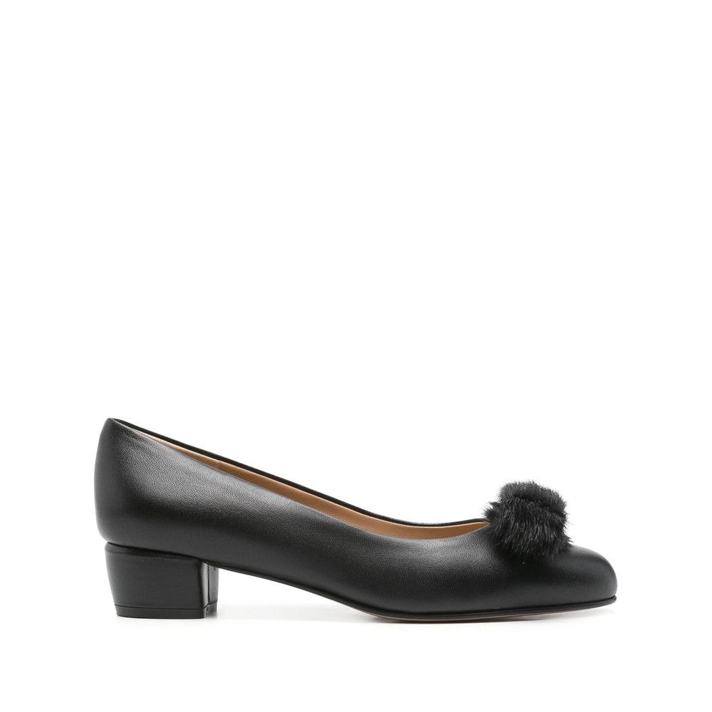 Salvatore Ferragamo Ferragamo BLACK Ballet Flats Size US 9.5 / IT 39.5 - 1 Thumbnail