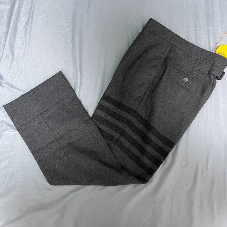 Thom Browne Thom Browne Women's Grey Trousers-dmc Size US 31 - 1 Thumbnail