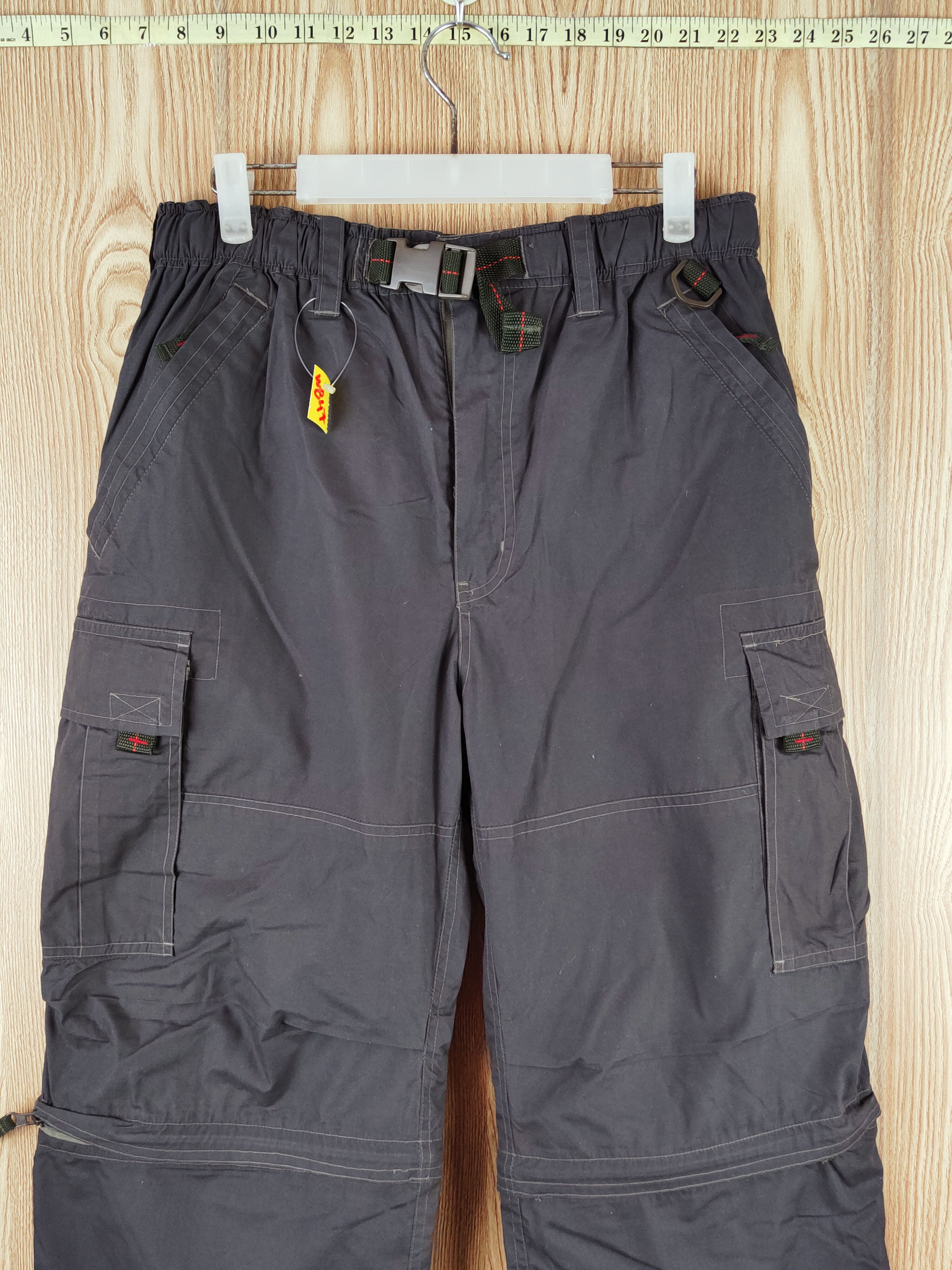Japanese Brand Scommesso Navy Multipocket Sweatpants #W847 Size US 31 - 2 Thumbnail