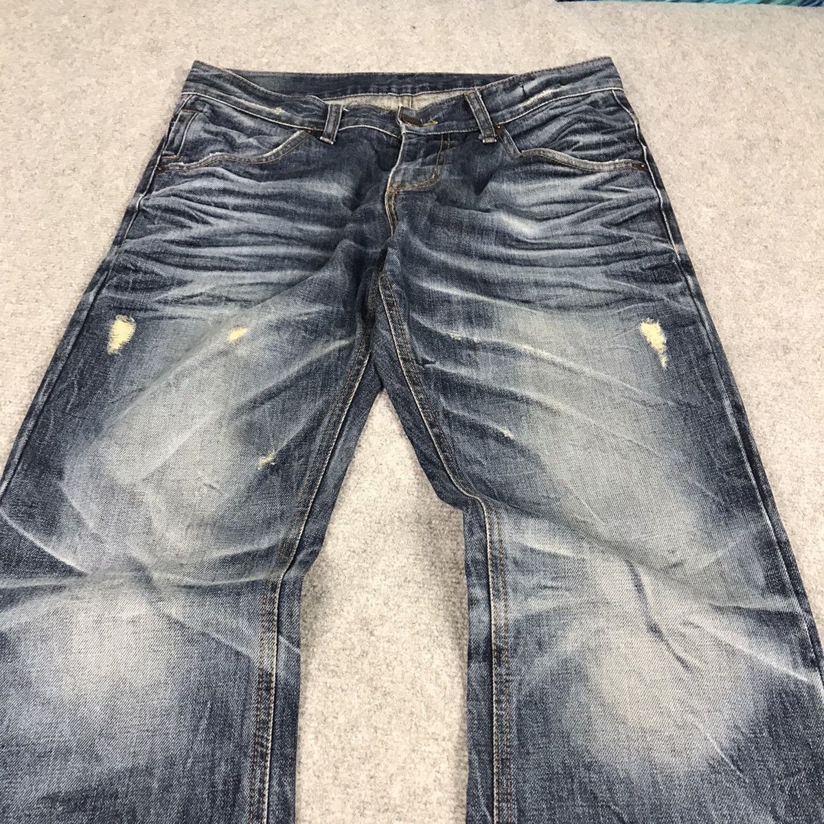 If Six Was Nine × Japanese Brand JAPAN STYLE IMPROVES BLUE DENIM PANTS Size US 32 / EU 48 - 3 Thumbnail