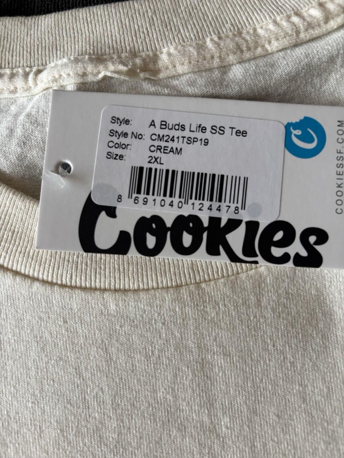 Cookies Cookies A Buds Life XXL T-Shirt Men's Short Sleeve Crew Neck Size US XXL / EU 58 / 5 - 6 Thumbnail