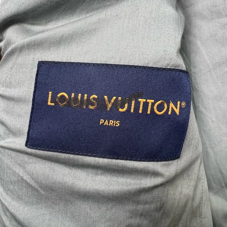 Louis Vuitton Louis Vuitton SS23 Geometric Portrait Camo Patchwork Jacke Size US S / EU 44-46 / 1 - 4 Thumbnail