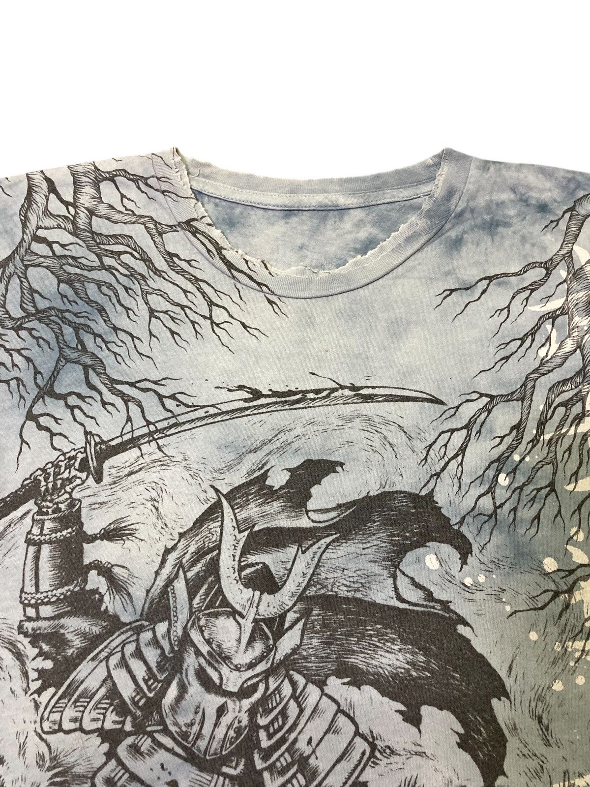 Affliction Affliction Dead Skeleton Samurai T-Shirt Size US L / EU 52-54 / 3 - 3 Thumbnail