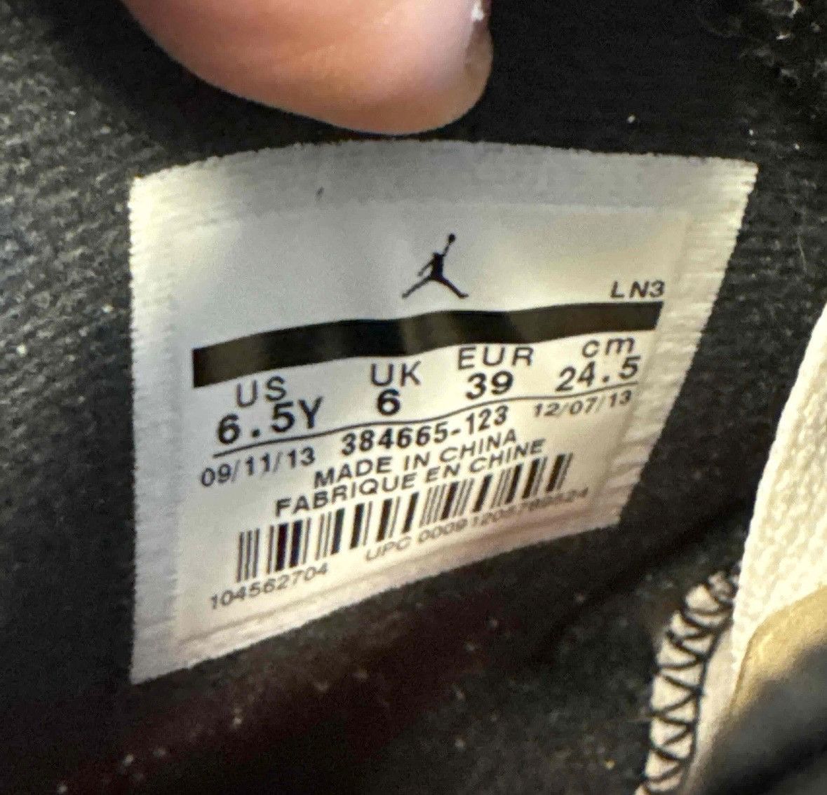 Jordan Brand Jordan 6 White Infrared Size US 6.5 / EU 39-40 - 6 Thumbnail