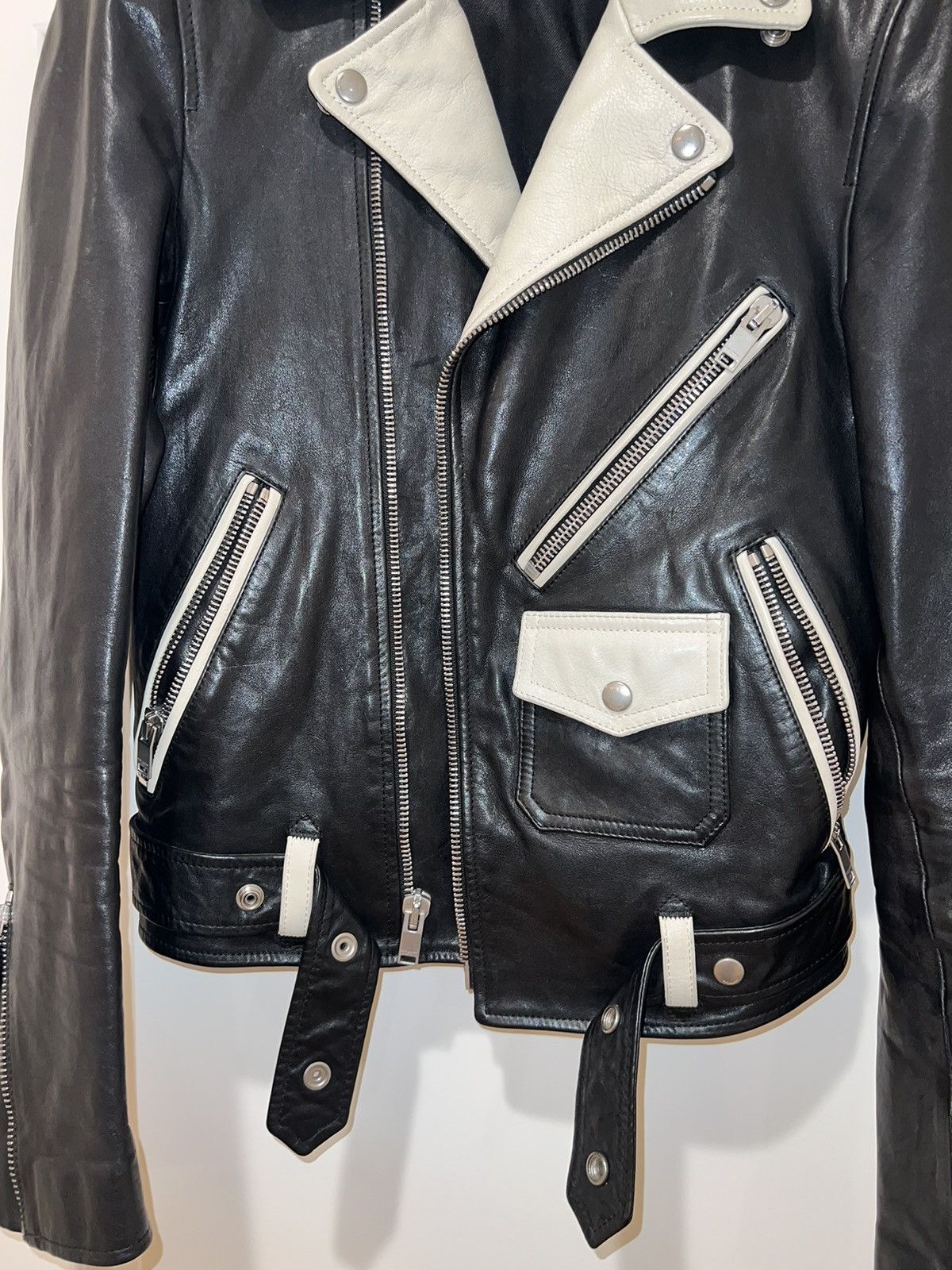 Saint Laurent Paris Saint Laurent Moto jacket Size US S / EU 44-46 / 1 - 21 Thumbnail