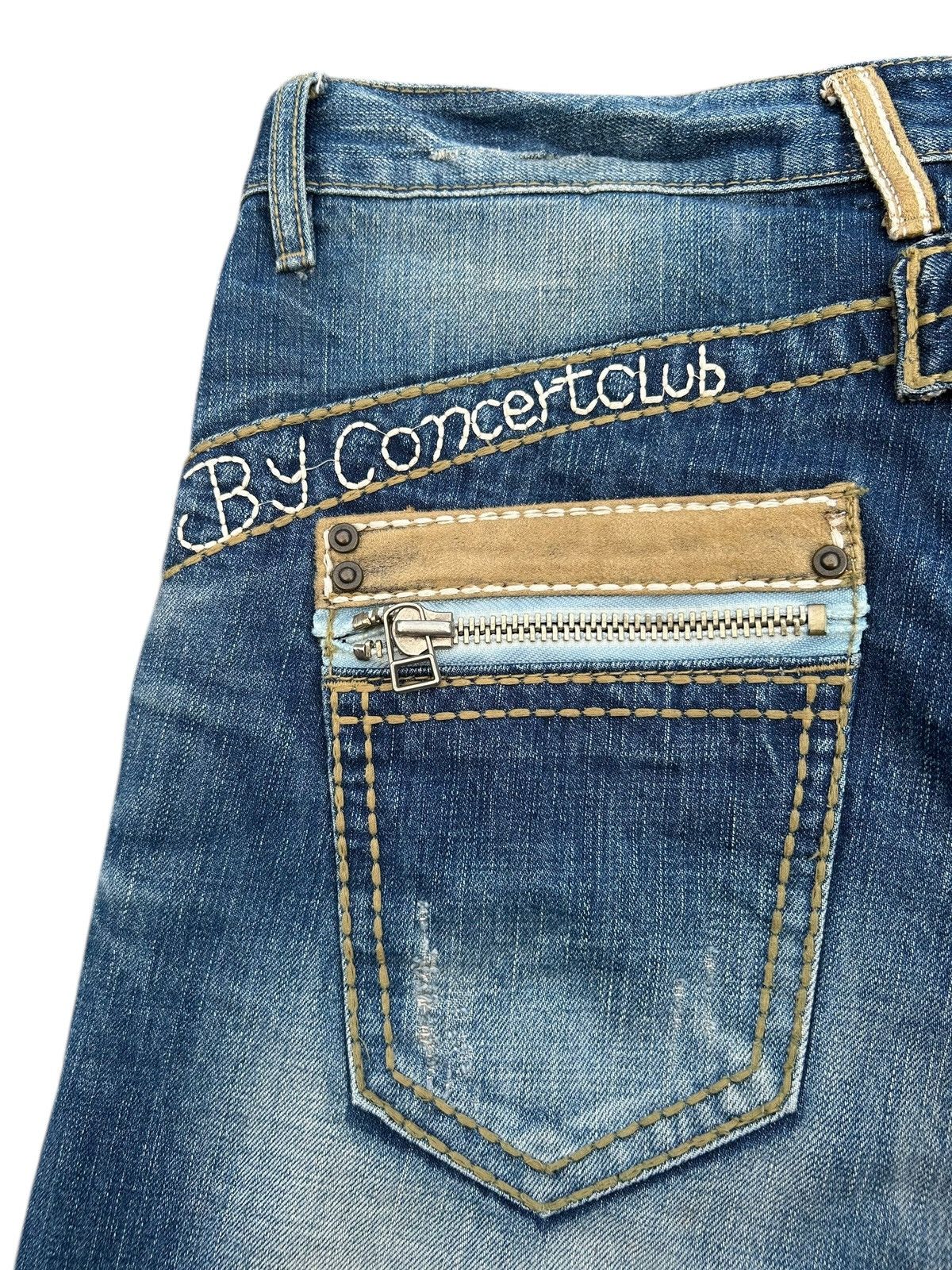 Kapital Yoshitomo Nara Lolita Buckle Back Distressed Denim Jeans Size US 36 / EU 52 - 11 Thumbnail