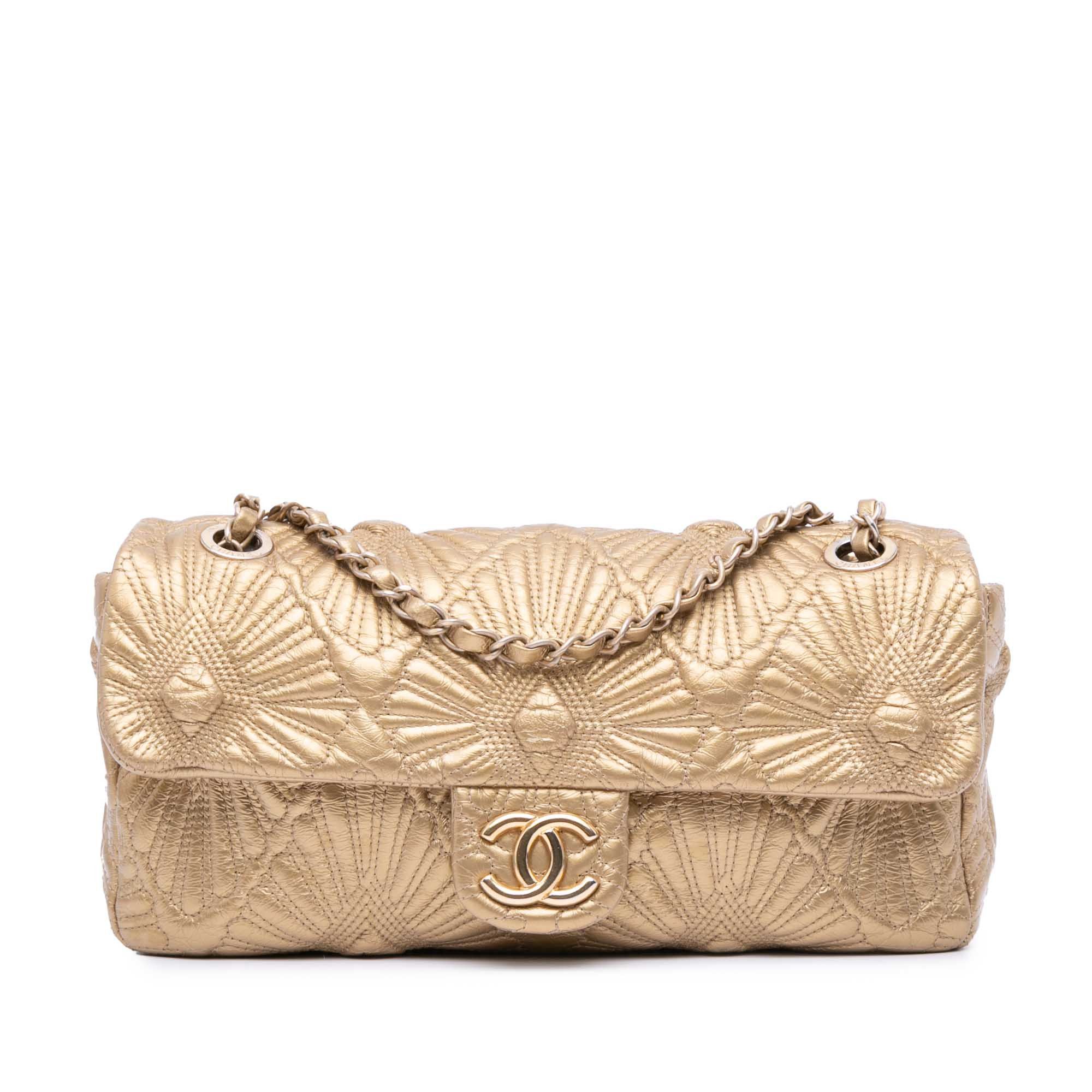 Chanel Chanel Quilted Calfskin Ca D'Oro Flap Gold Size ONE SIZE - 1 Thumbnail